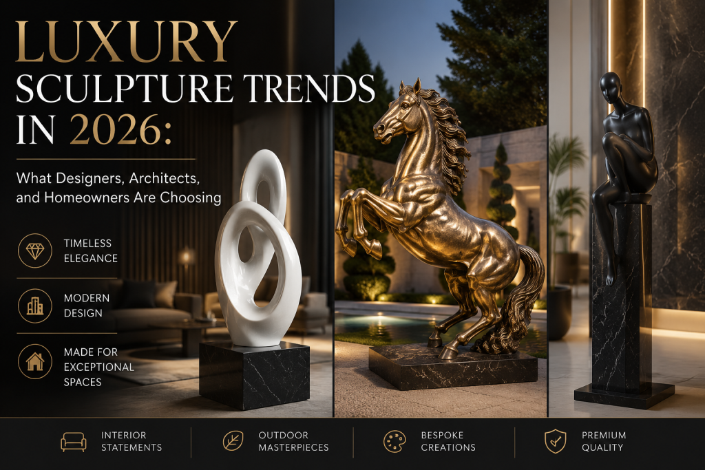 Luxury Sculpture Trends in 2026